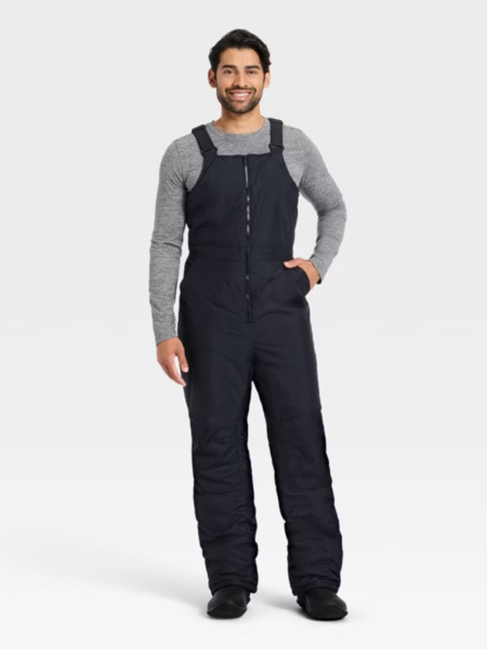 NWT All In Motion Men Black Big Snow Bib Pants Winter Size 5X